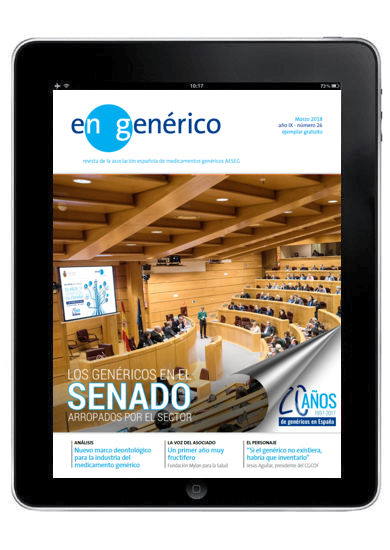 Revista en genérico Nº 26 - LOS GENÉRICOS EN EL SENADO ARROPADOS POR EL SECTOR